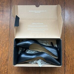 NATURALIZER BLACK CLASSY WOMENS HIGH HEEL SHOES